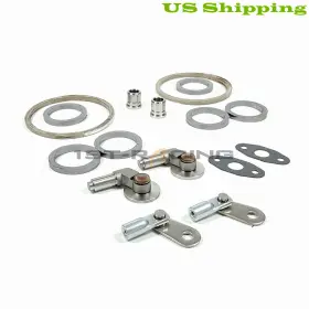 Tk269zxlus 1st-racing Turbo Wastegate Rattle Flapper Graphite Gasket Kit For Bmw N54 135 335 535i 3.0l