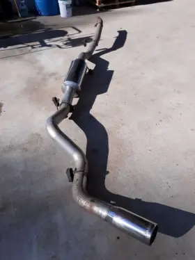 328.gm8o05 2007 Silverado 3500 Banks 4 Inch Full Exhaust 03 04 05 06 63705