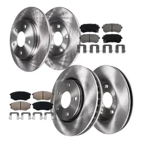 10ae1200651 Aeflox Fwd Front And Rear Brake Rotor Ceramic Pad For Tucson Sportage 2010-2012
