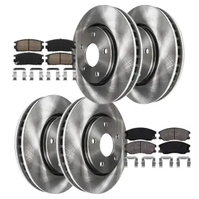 10ae2200006 Aeflox Front And Rear Brake Rotors Pads For Captiva Sport Equinox Torrent Vue Xl-7