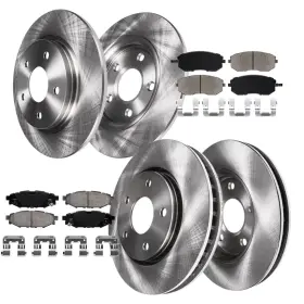 10ae2300112 Aeflox 277mm Front And Rear 286mm Brake Rotor Ceramic Pad For Impreza 2008-2010