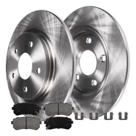 4ae1400001 Aeflox Rear Disc Rotors Brake Pads For Elantra Tucson And Sportage 2009-2016