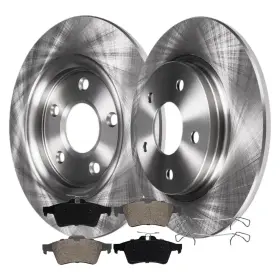 4ae531080 Aeflox 280mm Rear Disc Brake Rotors Ceramic Pads Kit For 04-2013 C30 C70 S40 V50