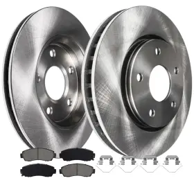 6ae1500219 Aeflox Front Disc Rotors Pads Kit For Crosstour Accord Cr-v Rdx 2010-2016