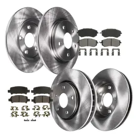 8ae3200022 Aeflox Front Rear Disc Rotors Brake Pads Kit For Baja Legacy Outback 2002-2006