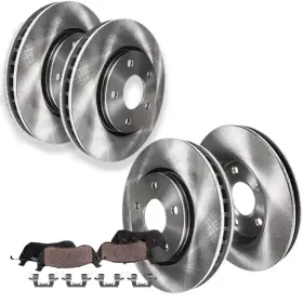 Ae-10ae1200943 Aeflox Front Rear Disc Brake Rotors Pad Kit For Infiniti Qx60 Nissan Murano