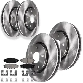 Ae-10ae1500282 Aeflox Front Rear Rotors Brake Pads For Subaru Forester Crosstrek Xv