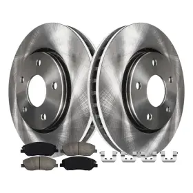 Ae-31489 Aeflox Front Disc Brake Rotors Ceramic Pads For Hyundai Santa Fe 2007-2009