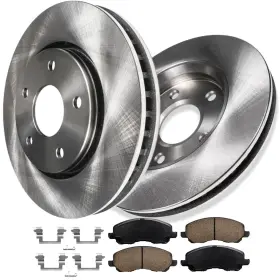 Ae-4ae3200050 Aeflox Front Disc Rotors Brake Pads For Chrysler 200 Dodge Caliber Avenger Jeep Compass