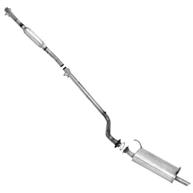 Ae-53678 Aeflox Direct-fit Exhaust Resonator And Muffler Fits Galant 2004-2012 2.4l