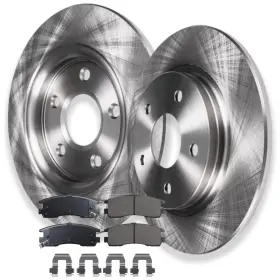 Ae-6ae1900018 Aeflox Rear Brake Rotor Ceramic Pad For Buick Regal Chevy Monte Carlo Impala Venture