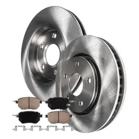 Ae-6ae2200009 Aeflox Front Brake Rotors Ceramic Pads For Nissan Altima Maxima Murano Fx35 Fx45