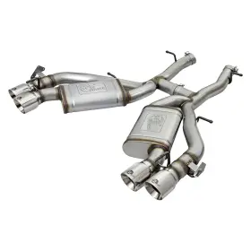 49-34068-p Afe For Chevy Camaro 16-19 Exhaust System Mach Force Xp 304 Ss Axle-back