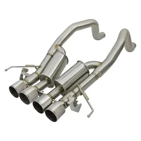 49-34082-p Afe For Chevy Corvette 15-19 Exhaust System Mach Force Xp 304 Ss Axle-back