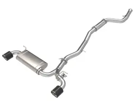 49-36050-c Afe Power Takeda 2.5 Inch -3 304 Ss Cb Exhaust With Carbon Tips For 21 Toyota Supra