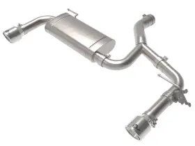 49-36349-p Afe - Mach Force Xp 304 Ss Axle-back Exhaust System With Split Rear