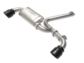 49-37032-b Afe Takeda 3 Inch Axle-back Exhaust For 22-23 Kona N 2.0t-black