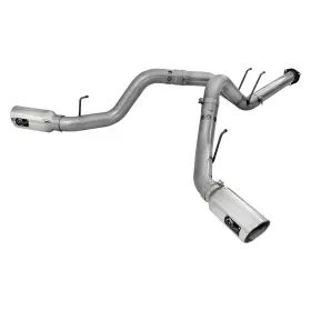 49-43065-p Afe For Ford F-250 Super Duty 11-14 Exhaust System Large Bore Hd 409 Ss Dpf-back