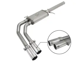 49-44062-p Afe Power Exhaust System Kit - Gm Silverado/sierra 1500 09-18 / Silverado Ld/sie