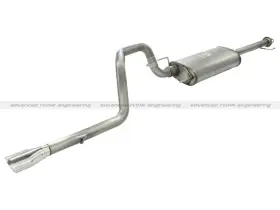 49-46016-p Afe Machforce Fits Xp Cat-back 05-09 Lexus Gx470 V8 4.7l 409ss With Oval Polished