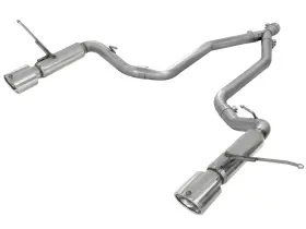 49-46234 Afe Large Bore-hd 2.5 Inch Dpf-back Exhaust For 14-16 Grand Cherokee Wk2 V6 3.0td