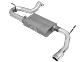 49-08047-p Afe Power 49 08047 P Scorpion 2 1 Aluminized Axle Back Exhaust