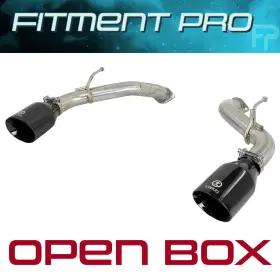 49-36130nm-b Afe Power Takeda 2-1/2 Inch 304 Ss Axle-back Exhaust System With Black Tips For 2017-2022 Q60