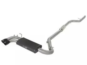 49-36329-b Afe Power For Machforce Xp Exhausts Catback Ss-304 With Black Tips 12-16 Bmw