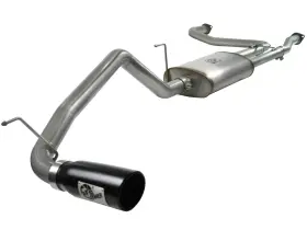49-46102-b Afe Power Exh 3in Cb For Nissan Titan 04-14 V8-5.6l Blk Tip Exhaust