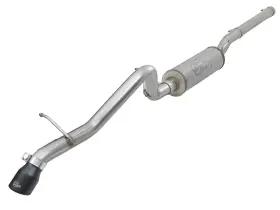 49-48057-b Afe Power Mach Force-xp 2-1/2 In 409 Stainless Steel Cat-back Hi-tuck