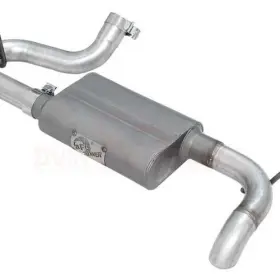 L5710378 Afe Power Axle-back Exhaust System Compatible With Jeep Wrangler Jk 2012-18