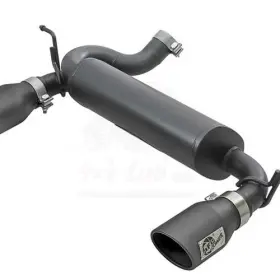 49-48061-b Afe Power L5743555 Axle-back Exhaust System Fits Jeep Wrangler Jk 2007-11