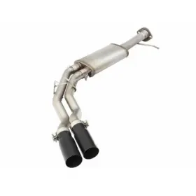 Tlx-afe49-43071-b-cl360a70 Afe For Ford F150 11-14 Rebel Series Cb Exhaust Ss Front Side Exit With Black Tip