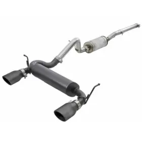 Tlx-afe49-48062-b-cl360a71 Afe For Jeep Wrangler Jk 2018 Exhaust Cat-back Rebel Series 2.5in 409 Ss V6 3.6l