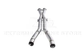 B-ext-mp093 Aftermarket Products 3 Inch X Pipe For 06-11 Chevrolet Corvette C6 Z06 Zr1 Stainless Steel 6.2l 7.0l V8