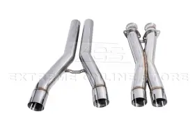 B-ext-mp094 Aftermarket Products 3 Inch X Pipe For 12-13 Chevrolet Corvette C6 Z06 Zr1 Stainless Steel 6.2l 7.0l V8