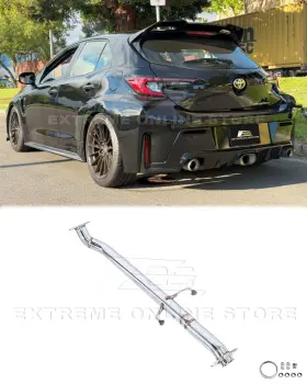 T-ext-mp082-2 Aftermarket Products 3 Inch Straight Through Mid Pipe Fits 23-up Toyota Gr Corolla T-304 Exhaust Kit New