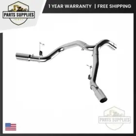 S6168al Aftermarket Filter Back Exhaust Cool Duals Leaf Spring For 2013-2024 Ram 2500 3500