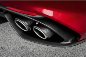 Akrapovic S-ar/ti/1h For 17-19 Alfa Romeo Giulia Quadrifoglio Evolution Line Cat Back
