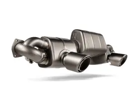 Akrapovic S-po/ti/24 Slip-on Race Line Exhaust Fits 2022-2024 Porsche 718 Cayman Gt4 Rs