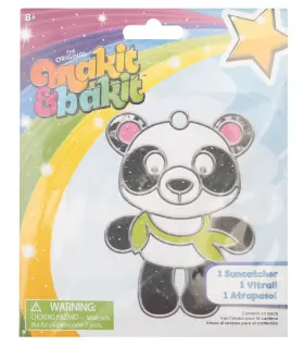 American Crafts 765468059792 Colorbok Makeit And Bakeit Suncatcher Kit-panda - 5a002nnx-1gpx4