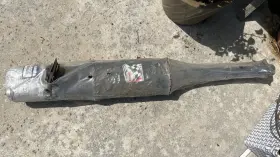 Mg-0127 Ansa Vintage Mgb Exhaust Muffler Period Correct Italian Mg 0127