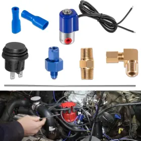 16030-4an Anvalee Va2338001 Line Purge Valve Compatible With At Solenoid Nitrous System