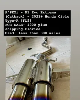 164-kh03 Apexi Apex I Fl5 Type R Exhaust