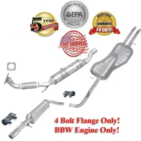133818 Apm Muffler Exhaust System Catalytic Converter For Jetta 2004-2005 2.0l
