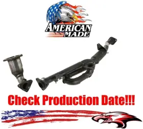 133955 Apm Front Converter And Flex Y Pipe Made In Usa For Maxima 06/01 To 12/02 I35 02-04