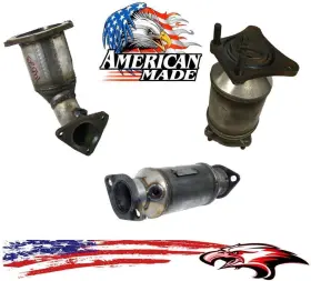 144228 Apm Front Left Right And Rear Converters Made In Usa For Nissan Maxima Infinti I35