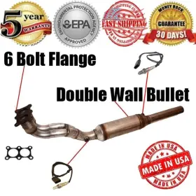 147110 Apm Catalytic Converter Sensors For 2.0l Golf Jetta Aeg Eng 99 00 01 6 Bolt Flange