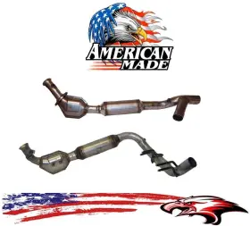 150036 Apm Front Left And Right Converters For Ford Expedition 5.4l 4 Wheel Drive 1997-2000