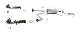 164707 Apm Exhaust System For Nissan 3.5l 2002-2004 Infiniti Qx4 2002-2003